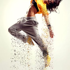 Fotogineel_fragmenten_danser